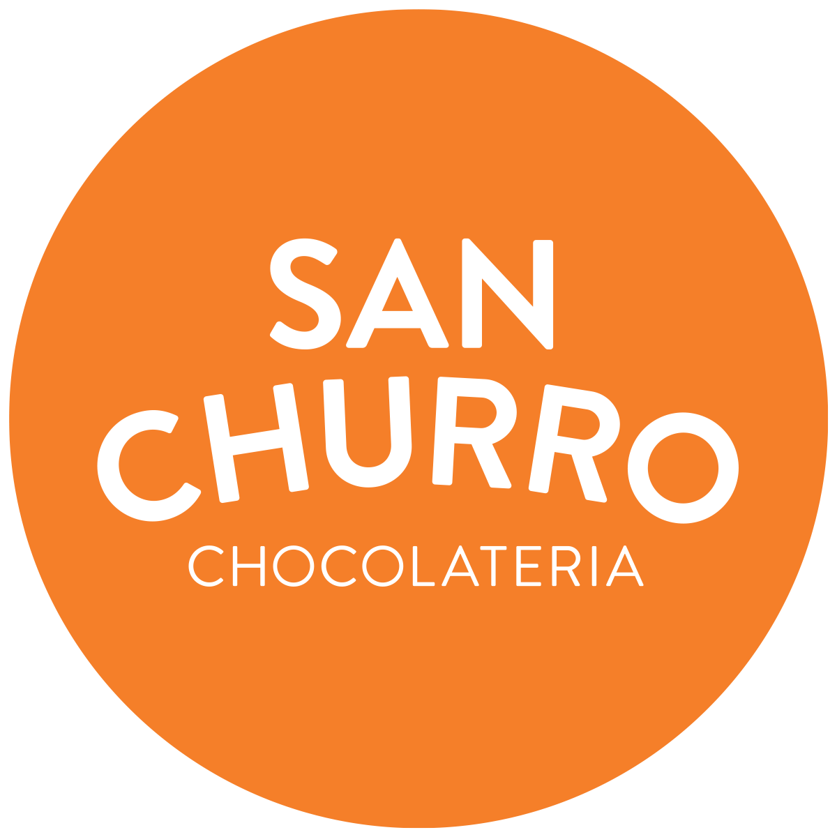 SC1902003 San Churro LogoPrimaryOrangeRound